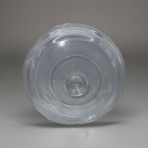 Pyrex Clear Glass Replacement Lid Only G1C  G-1-C Knob Top